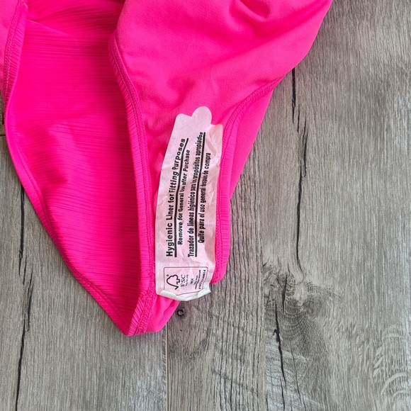 3/$15! Hot Pink High Cut Bikini Bottom - Picture 4 of 4